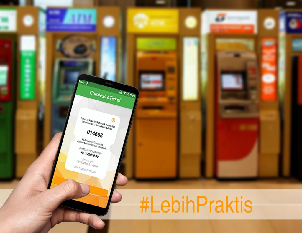 Cardless ATM mobile banking bpr hasamitra