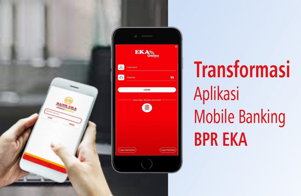 Aplikasi mobile Bank Eka